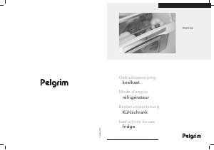 Mode d’emploi Pelgrim PKV154 Réfrigérateur