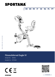 Manual Sportana STFF003 Eagle IV Exercise Bike