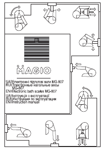 Handleiding Magio MG-807 Weegschaal