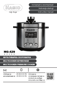 Handleiding Magio MG-429 Multicooker