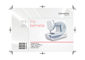 Kullanım kılavuzu Bernina Bernette Moscow 3 Dikiş makinesi