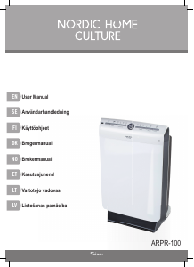 Manual Nordic Home Culture ARPR-100 Air Purifier