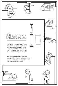 Handleiding Magio MG-646 Staafmixer
