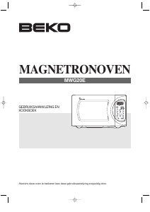 Handleiding BEKO MWG 20 E Magnetron
