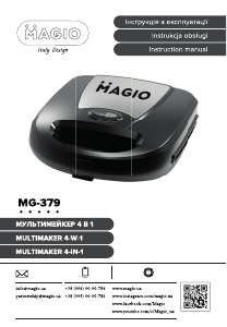 Handleiding Magio MG-379 Contactgrill