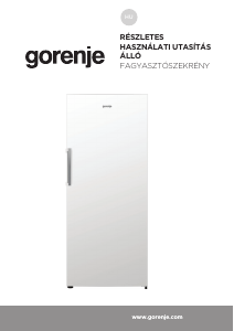 Használati útmutató Gorenje FNC717DAW5 Fagyasztó