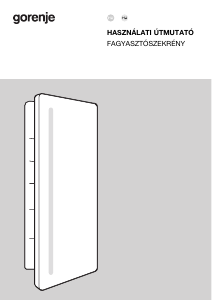 Használati útmutató Gorenje FNCI517E41WF Fagyasztó