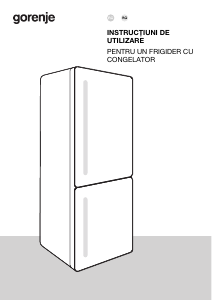 Manual Gorenje NRB620C81BX4WFE Combina frigorifica