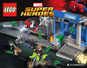 Bedienungsanleitung Lego set 76082 Super Heroes Action am Geldautomaten