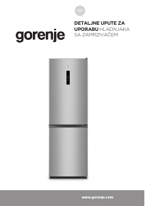 Priručnik Gorenje NRK619CAXL4 Frižider – zamrzivač