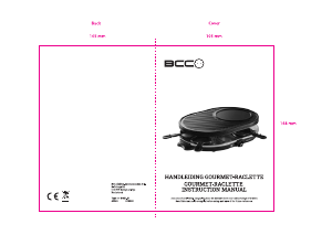 Handleiding BCC GM21-01 Gourmetstel