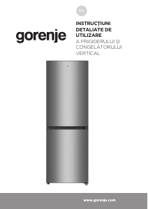 Manual Gorenje RK4162PW4 Combina frigorifica