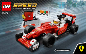 Handleiding Lego set 75879 Speed Champions Scuderia Ferrari SF16-H