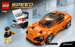 Bedienungsanleitung Lego set 75880 Speed Champions MacLaren 720S