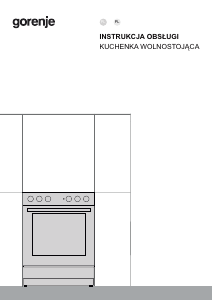 Instrukcja Gorenje GK5A22WH Kuchnia