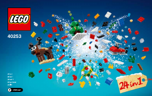 Handleiding Lego set 40253 Seasonal Aftellen tot Kerstmis