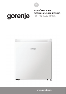 Bedienungsanleitung Gorenje R44E4W4 Kühlschrank