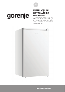 Manual Gorenje RB39EPW4 Frigider