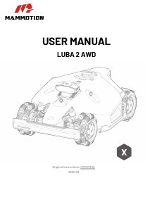 Handleiding Mammotion LUBA 2 AWD Grasmaaier