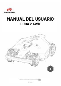 Manual de uso Mammotion LUBA 2 AWD Cortacésped
