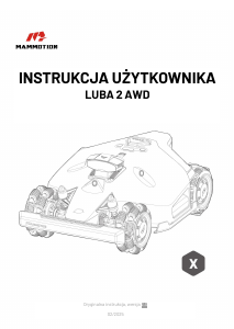 Instrukcja Mammotion LUBA 2 AWD Kosiarka