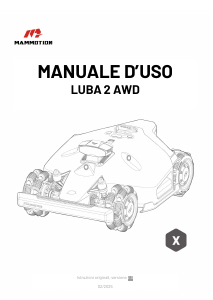 Manuale Mammotion LUBA 2 AWD Rasaerba