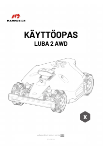 Käyttöohje Mammotion LUBA 2 AWD Ruohonleikkuri