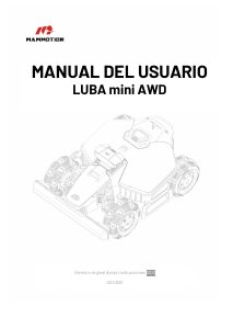 Manual de uso Mammotion LUBA Mini AWD Cortacésped