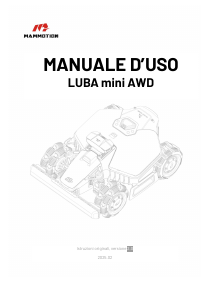 Manuale Mammotion LUBA Mini AWD Rasaerba