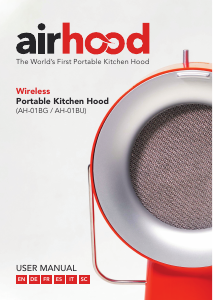 Manual de uso Airhood AH-01BU Campana extractora
