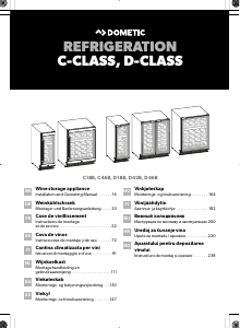 Bruksanvisning Dometic D42B Vinkabinett