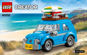 Bedienungsanleitung Lego set 40252 Creator VW Käfer