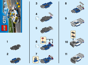 Instrukcja Lego set 30352 City Radiowóz