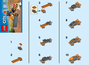 Priročnik Lego set 30353 City Traktor