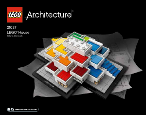 Käyttöohje Lego set 21037 Architecture LEGO House