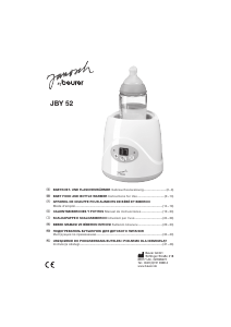 Manual Janosch JBY 52 by Beurer Bottle Warmer