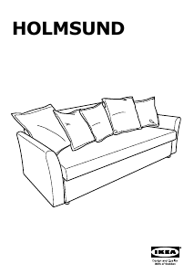 Bruksanvisning IKEA HOLMSUND (230x91x79) Sofa