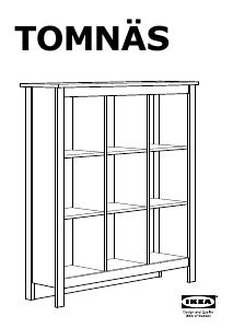 Hướng dẫn sử dụng IKEA TOMNAS Tủ tường