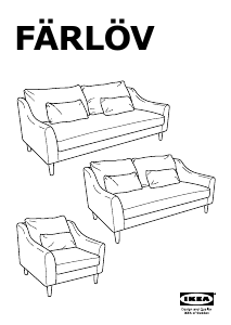 Hướng dẫn sử dụng IKEA FARLOV Ghế bành
