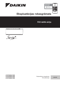 Rokasgrāmata Daikin ATXP20N5V1B9 Gaisa kondicionētājs