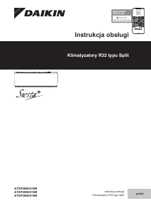 Instrukcja Daikin ATXP25N5V1B9 Klimatyzator