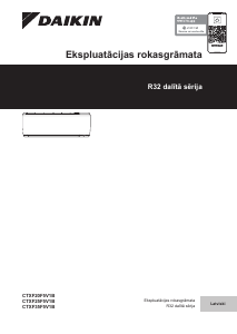 Rokasgrāmata Daikin CTXF20F5V1B Gaisa kondicionētājs