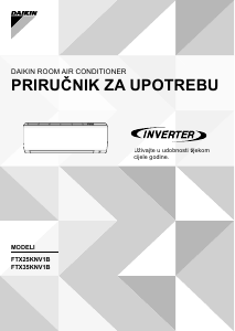 Priručnik Daikin FTX25KNV1B Klimatizacijski uređaj