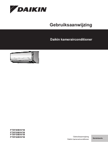 Handleiding Daikin FTXF35E5V1B Airconditioner