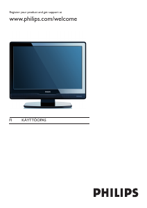 Käyttöohje Philips 22PFL3403 Nestekidetelevisio