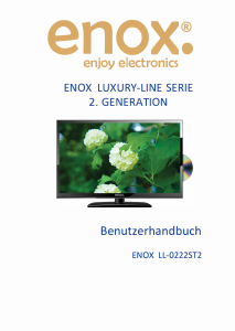 Bedienungsanleitung Enox LL-0222ST2 LED fernseher