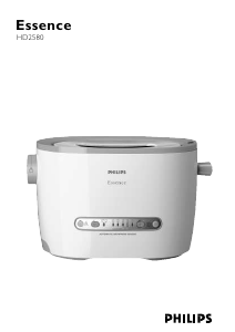 Brugsanvisning Philips HD2580 Essence Brødrister