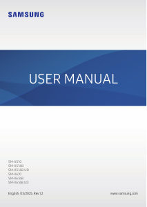 Manual Samsung SM-X516B Galaxy Tab S9 Tablet