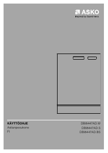Käyttöohje Asko DBI8447AD.S Astianpesukone