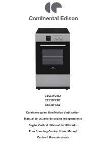 Manual de uso Continental Edison CECI3FCB2 Cocina